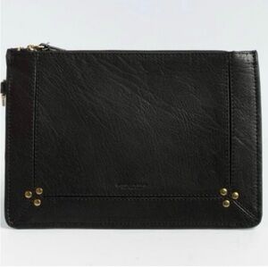Jerome Dreyfuss - Black Pouch Clutch -
11.5x7.5" - Like New